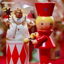 Engel, Trommler, Weihnachten
