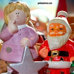 Weihnachtsmann, Santa Claus, Nikolaus; Engel