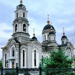 Gebäude, Architektur, Donetsk, Ukraine, Kirche