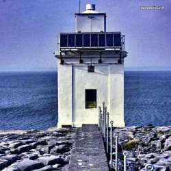 Leuchtturm, Küste, Irland