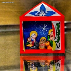 Weihnachten, Weihnachtskrippe