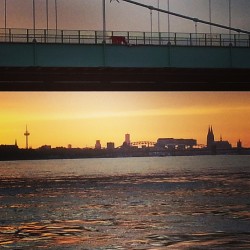 Sonnenuntergang Köln