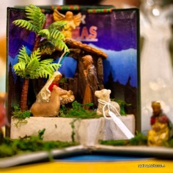 Weihnachten, Weihnachtskrippe