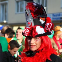 Rodenkirchen, Köln, Karneval, Frau