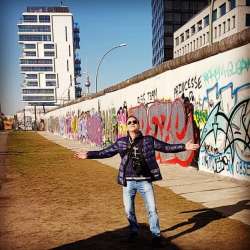 selfie, gaidaphotos, Berlin. Berliner Mauer