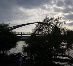 Rhein, Dreiländerbrücke, Oberrhein