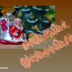 Weihnachten, Weihnachtskarte