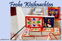 Weihnachtskarte Weihnachtskrippe